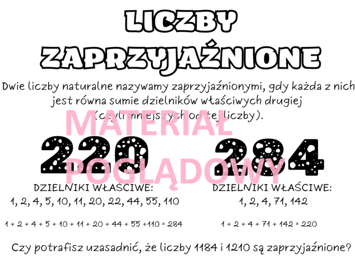 GAZETKA - ciekawe liczby. Matematyka