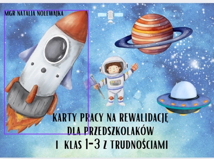 MATERIAŁY NA REWALIDACJĘ DLA PRZEDSZKOLAKÓW I KLAS 1-3