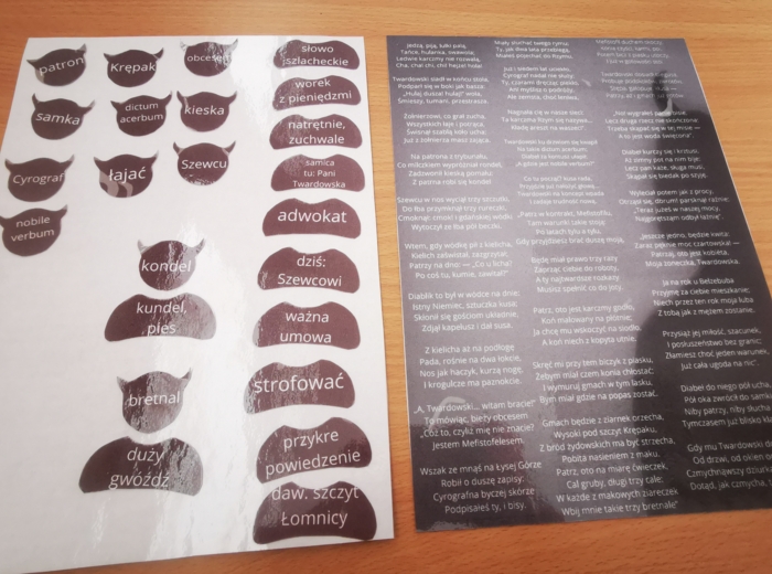 "Pani Twardowska" Mickiewicz archaizmy diabeł