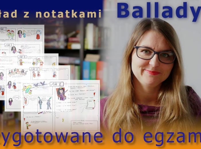 "Balladyna" - lektura w pigułce do egzaminu ósmoklasisty - film youtube