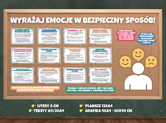 WYRAŻAJ EMOCJE W BEZPIECZNY SPOSÓB - gazetka szkolna