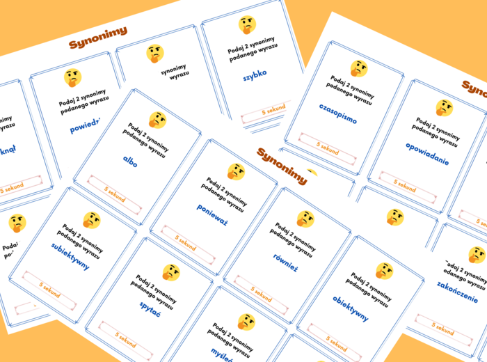 SYNONIMY – gra „5 sekund”
