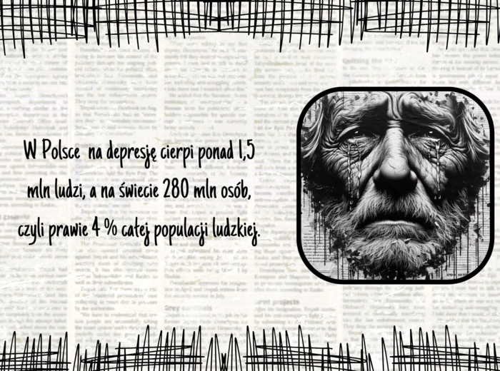 Gazetka Dzień Walki z Depresją.