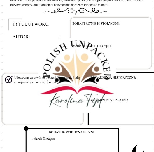 Zmierz się z lekturą "Quo vadis" Henryk Sienkiewicz