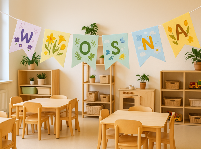 Wiosna przyszła! – dekoracja klasowa