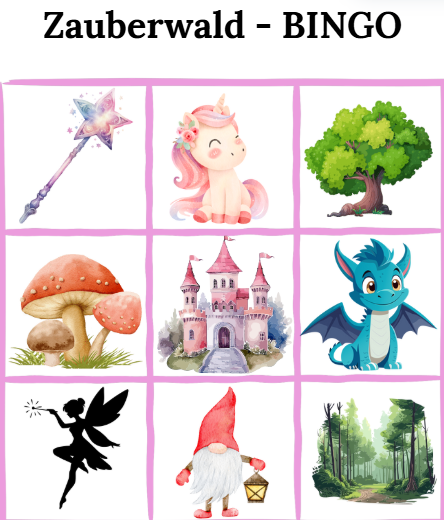 ZAUBERWALD - Zestaw gier i zabaw wraz z Scenariuszem sztuki i tekstem bajki - Projekt