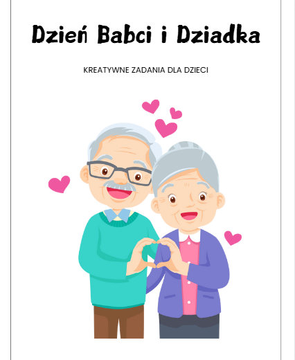 Karty pracy z okazji Dnia Babci i Dziadka – Kreatywne zadania dla dzieci