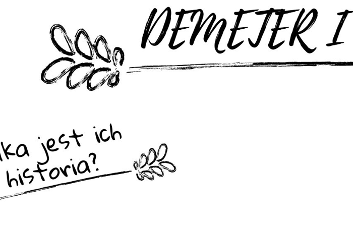 Demeter i Kora - notatka graficzna