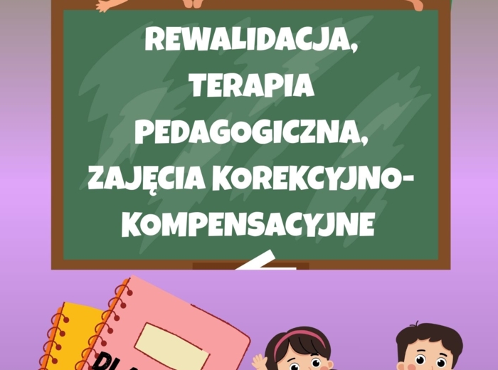 Rewalidacja | Terapia pedagogiczna | Korekcja – klasy 1–3