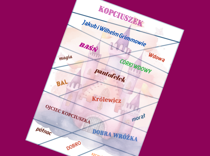"KOPCIUSZEK" - baśń - puzzle