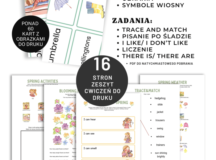 Mili meets Spring – gotowe lekcje o wiośnie po angielsku (zerówka i klasy 1-3)