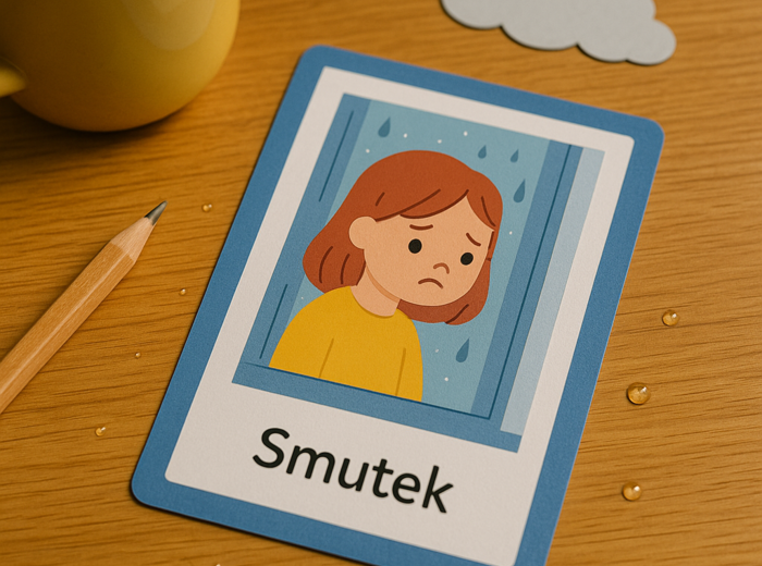 „Deszczowe emocje” – karty obrazkowe do rozmów o uczuciach