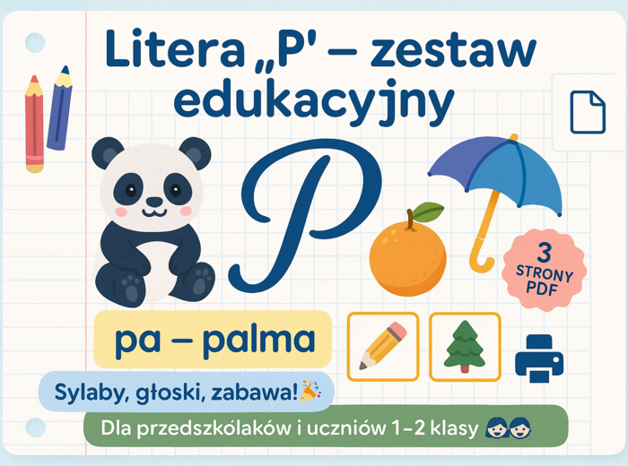 P i p. Karta pracy. Sprawdzian