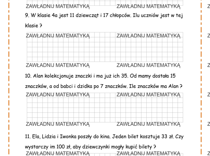 Dział I: Liczby naturalne – część 1