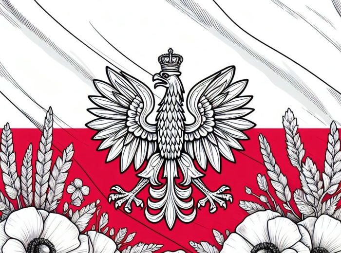 Święta majowe, kolorowanka XXL, 12szt-a4