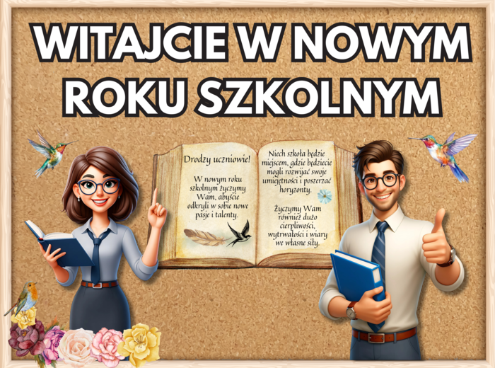 WITAJCIE W NOWYM ROKU SZKOLNYM - gazetka