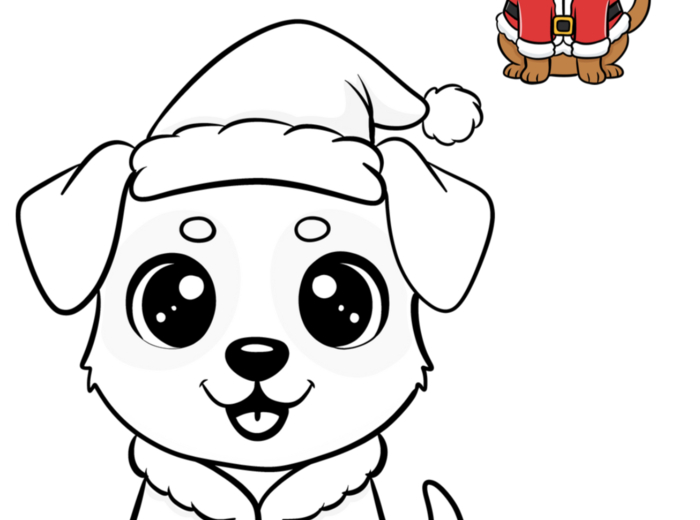 KOLOROWANKI ŚWIĄTECZNE według wzoru.