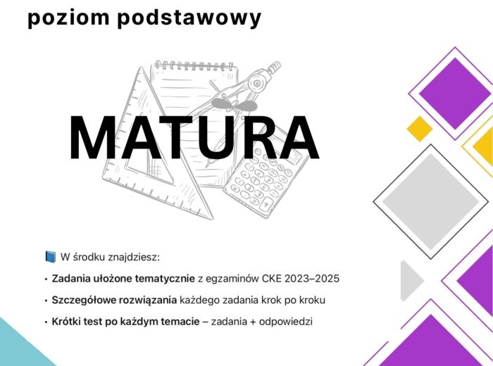 Matematyka bez tajemnic - powtórka do matury na poziomie podstawowym