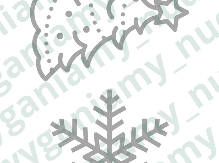 Świąteczne rysowanie po śladzie