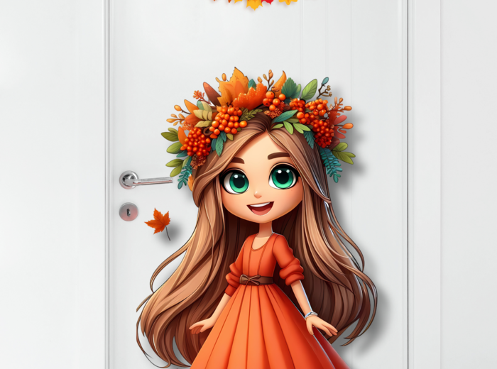 DEKORACJA JESIENNA - grafika w 5 rozmiarach