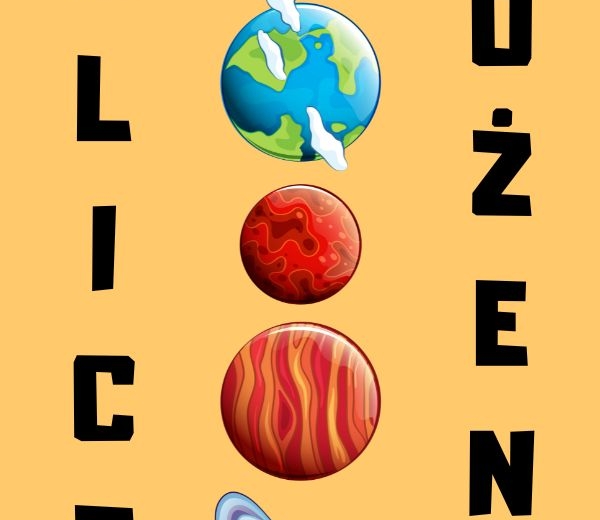 KOSMICZNA TABLICZKA MNOŻENIA - FISZKI