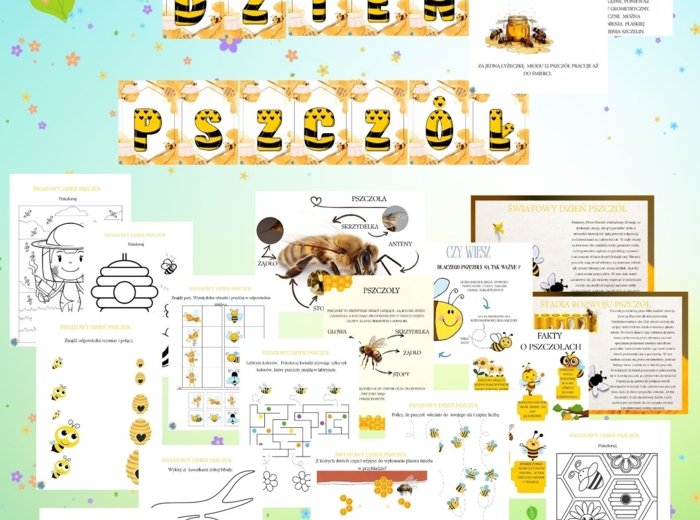 PAKIET MATERIAŁÓW NA MAJ WEDŁUG KALENDARZA ŚWIĄT I DNI NIETYPOWYCH
