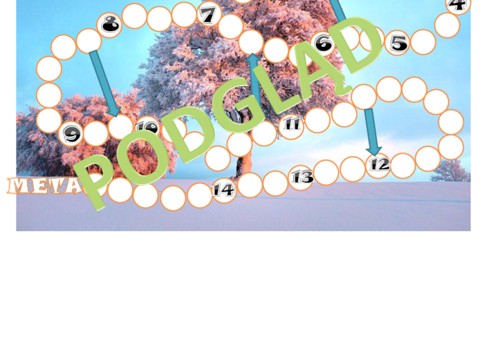 Zimowa gra muzyczna dla klasy VI