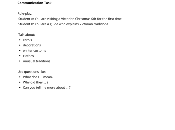 🎄📜 Old School Christmas. Angielski - gotowe lekcje