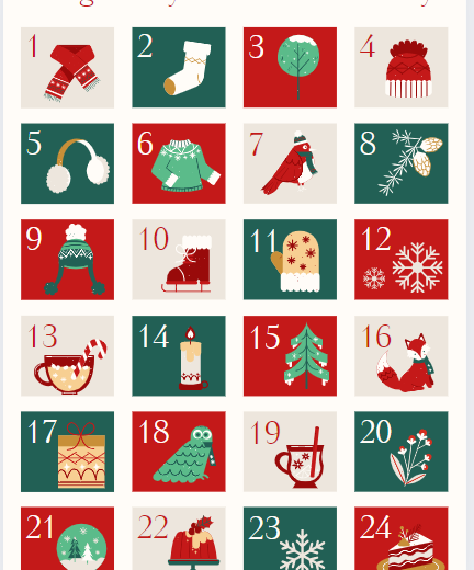 Geograficzny Kalendarz Adwentowy 2024