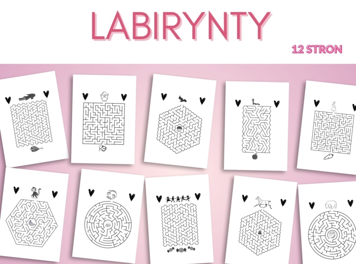 Labirynty 12 stron