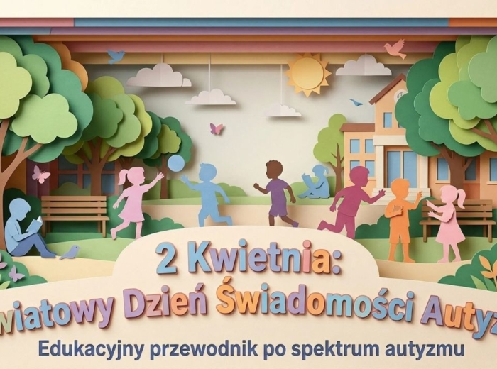 2 Kwietnia – Światowy Dzień Świadomości Autyzmu. Edukacyjny przewodnik po spektrum autyzmu (gazetka szkolna / prezentacja)
