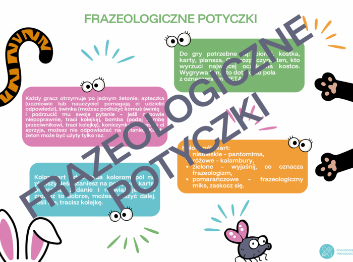 Frazeologiczne potyczki (gra planszowa)