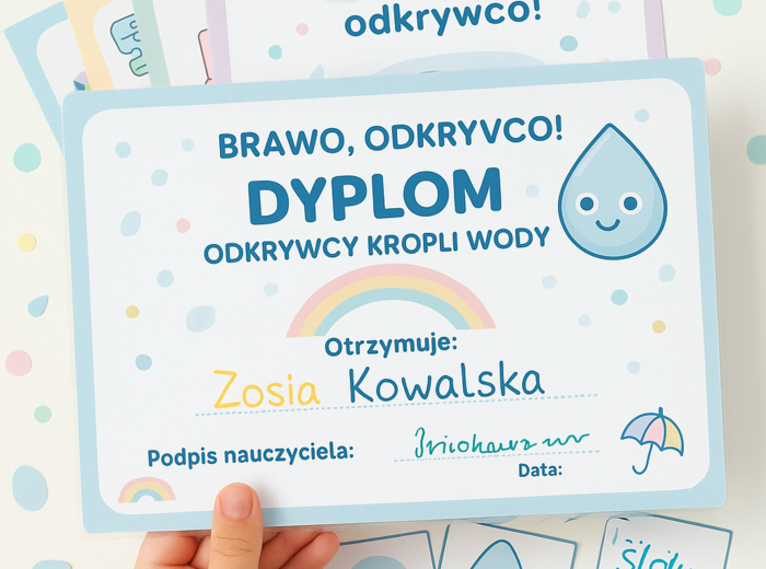 Karty Pracy „Przygoda Kropli Wody”