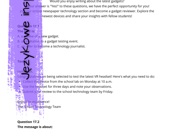 SCIENCE AND TECHNOLOGY_E8 Karty Pracy