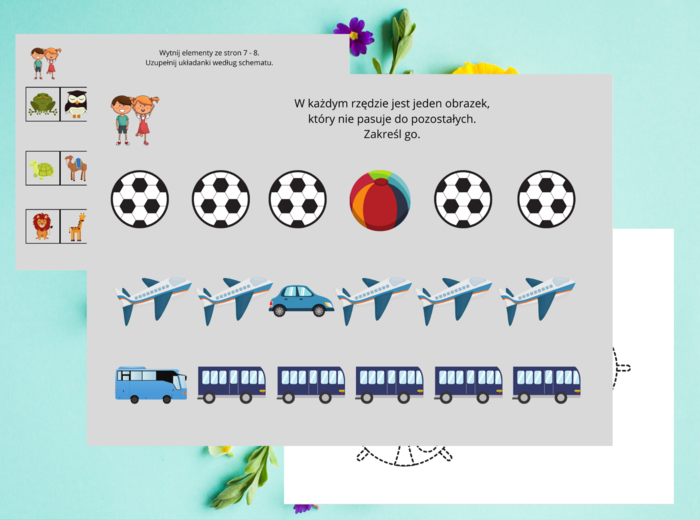 Ćwiczenia dla przedszkolaków cz. 2