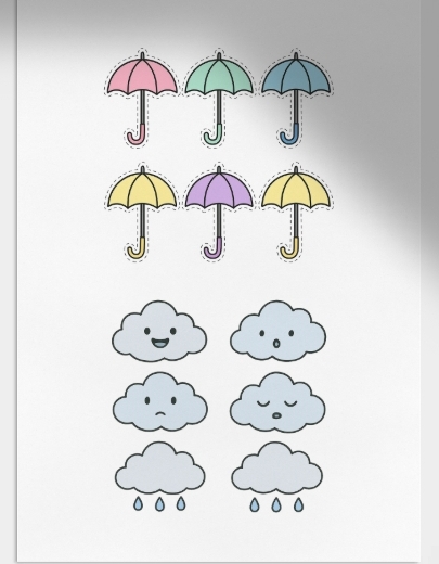 Temat zajęć: „Pomysły na deszczowe dni” . Burza mózgów z dziećmi, co robić w domu, gdy pada deszcz.