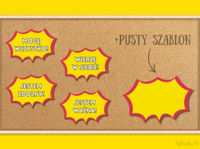 Gazetka szkolna: Pozytywne Myślenie - Twoja Supermoc! (Dzień Pozytywnego Myślenia)