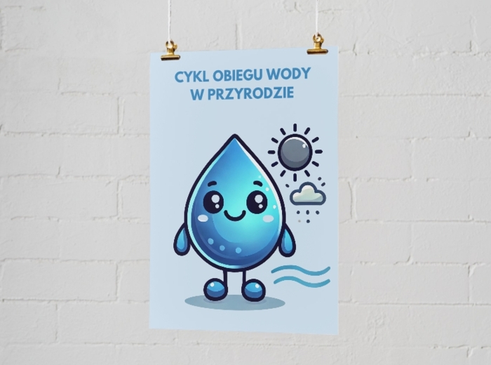 Cykl obiegu wody w przyrodzie. Parowanie. Kondensacja. Opad. Spływ wód