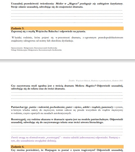 Lekturownik dla liceum cz. I