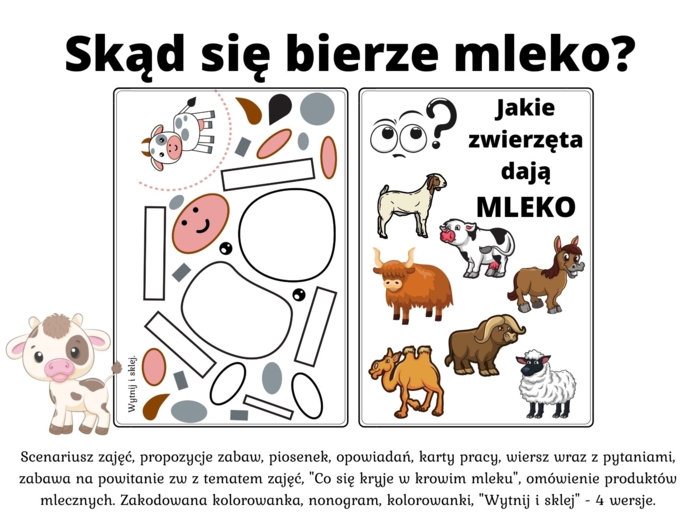 Skąd się bierze mleko?