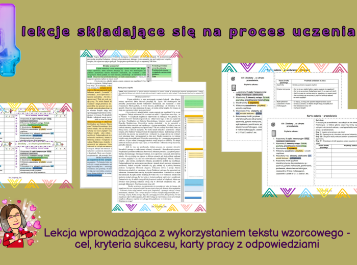Przemówienie w szkole podstawowej karty pracy, scenariusz lekcji
