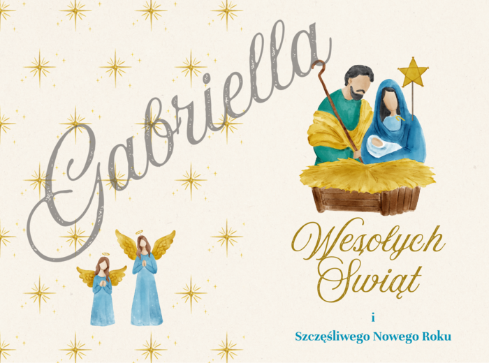 Kartka świąteczna do druku 2