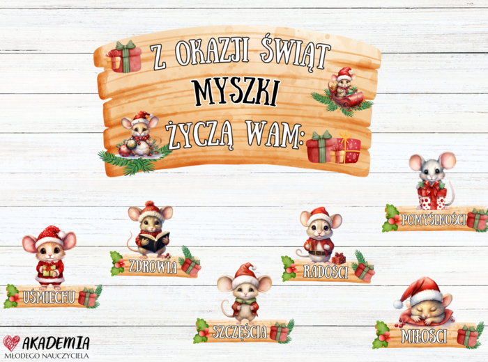 Życzenia Świąteczne od Grupy “Myszek”