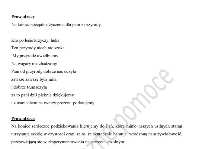 Dzień Nauczyciela. Koncert życzeń