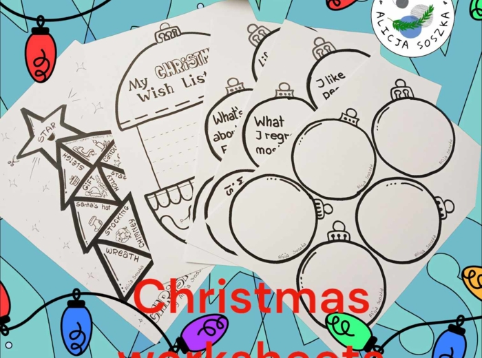 CHRISTMAS worksheets by Alicja Soszka
