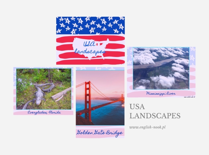 Angielski. Krajobrazy USA