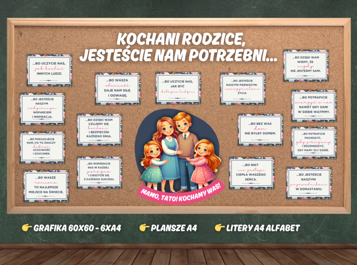 RODZICE - JESTEŚCIE NAM POTRZEBNI - DZIEŃ RODZINY - DZIEŃ MAMY I TATY