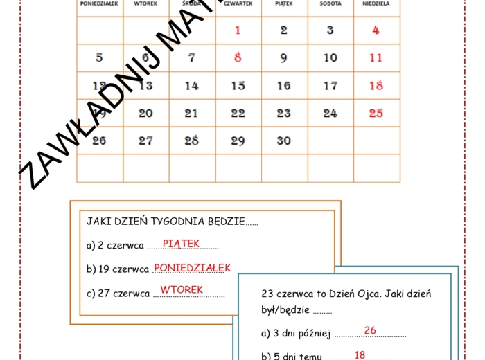 Dział II: Liczby naturalne – część 2