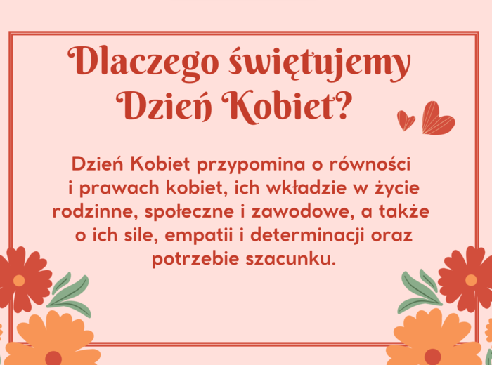 DZIEŃ KOBIET - GAZETKA SZKOLNA