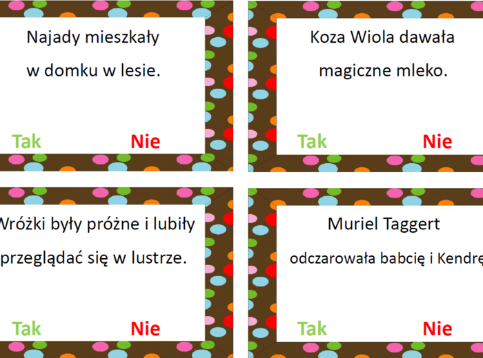 "Baśniobór" TAK czy NIE